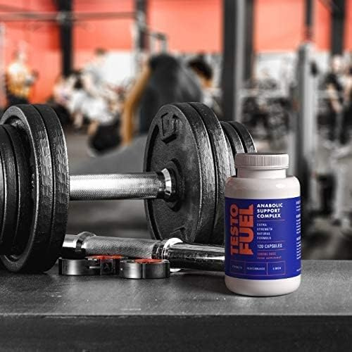 Men’s Testosterone Support Supplement for Strength, Energy & Muscle Performance | Natural Vitamin & Herbal Formula Capsules (120 Count)