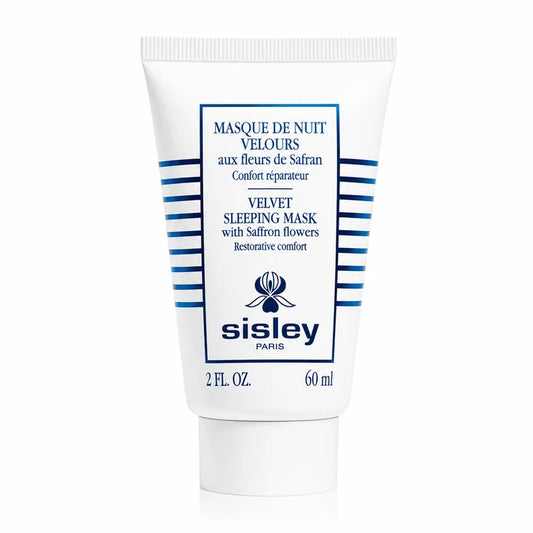Sisley Paris Velvet Sleeping Mask with Saffron Flowers 60ml / 2 oz – Luxury Overnight Face Mask