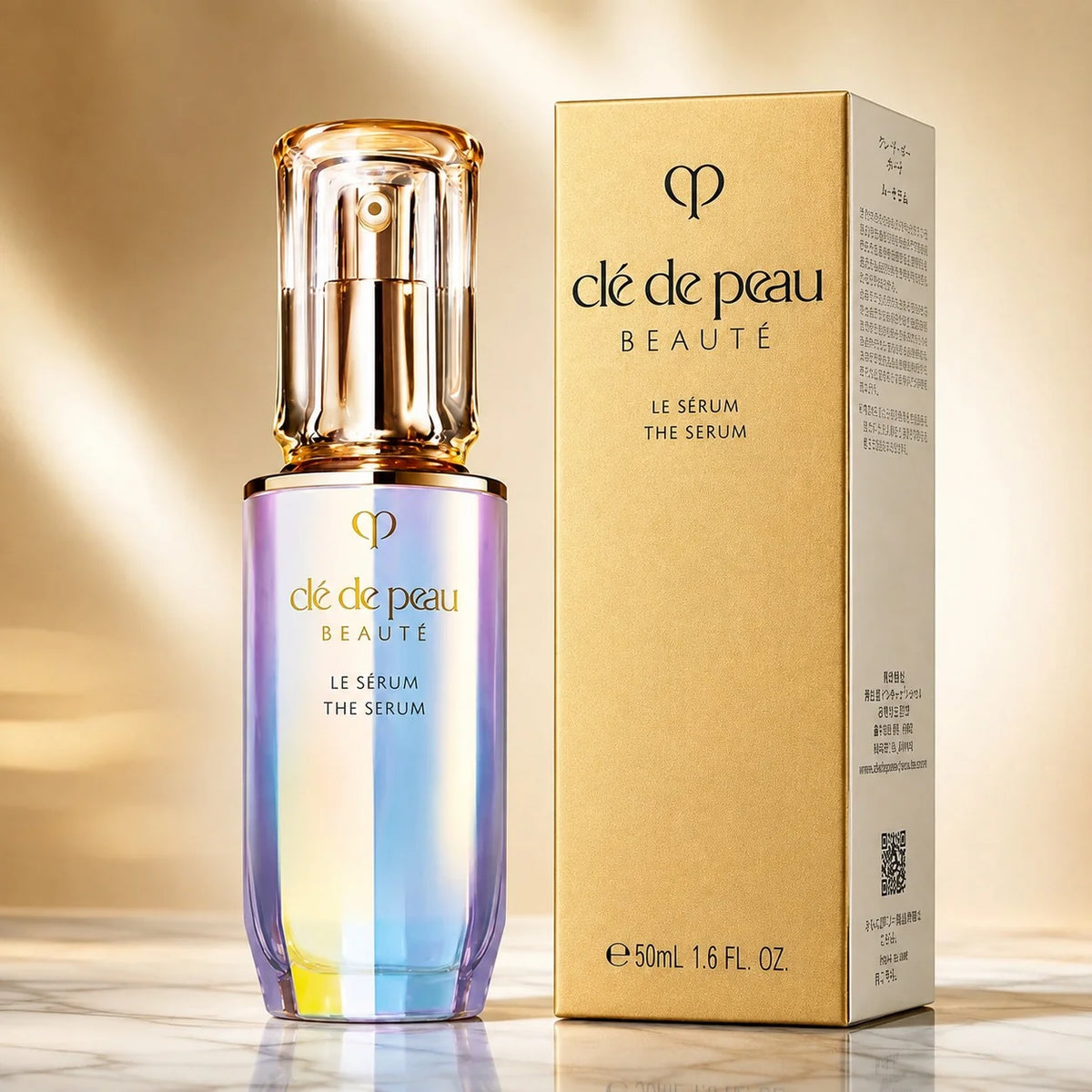 Clé de Peau Beauté Le Sérum 50ml / 1.6 oz – Luxury Hydrating Anti-Aging Facial Serum – New in Box
