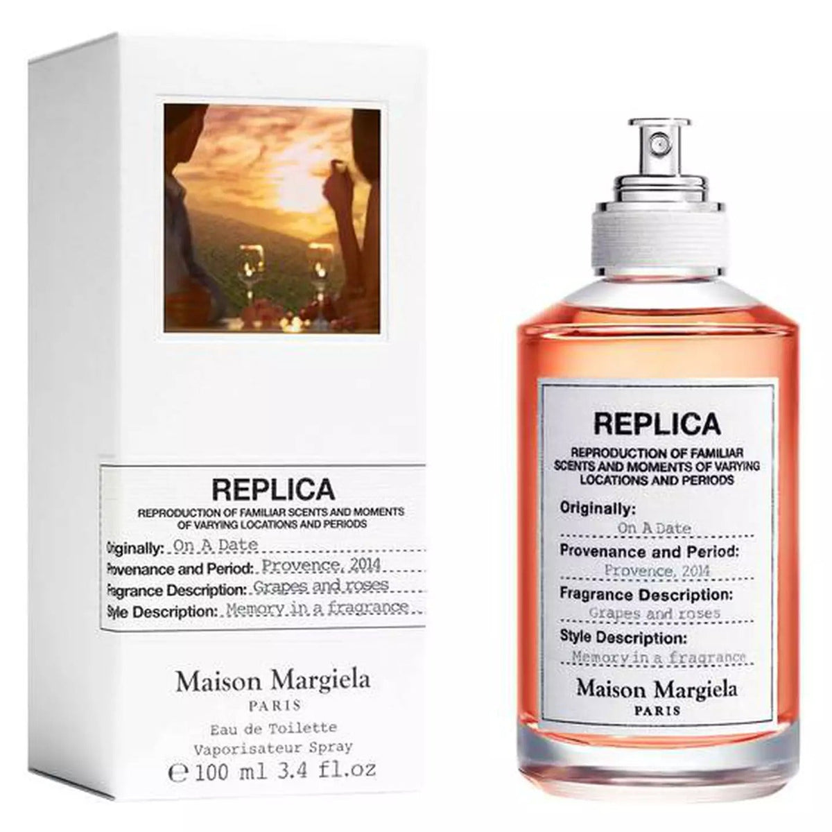 Replica On A Date Eau de Toilette by Maison Margiela 100ml with box