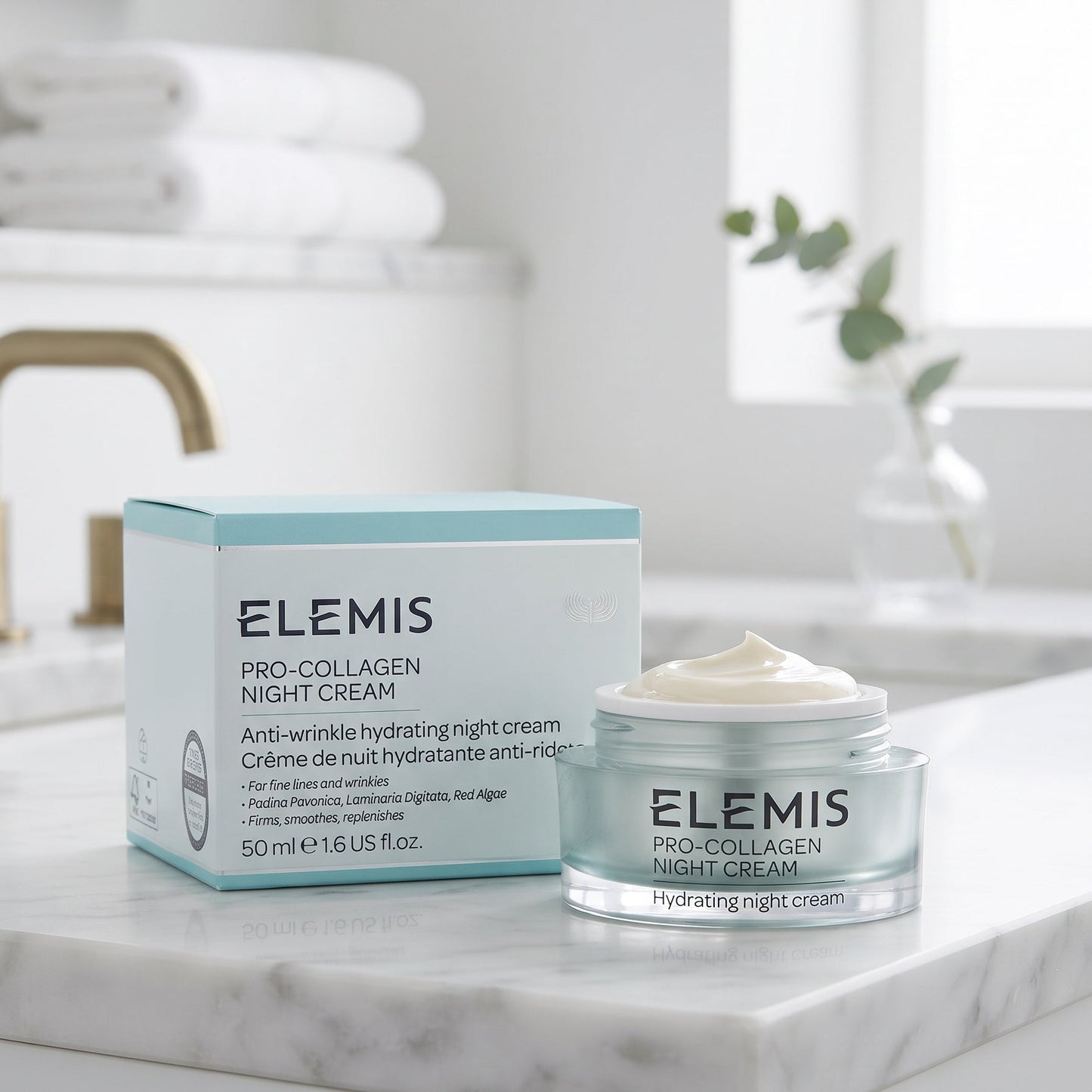 ELEMIS Pro-Collagen Night Cream 1.6 fl oz / 50ml Brand New