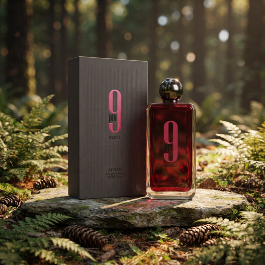Afnan 9PM Rebel Eau de Parfum EDP for Men 3.4 fl oz / 100ml Brand New Authentic