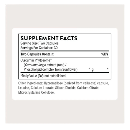 Curcumin Supplement for Joint Health, Antioxidant Support & Healthy Inflammatory Response | High-Absorption Phytosome Capsules (1000mg, 60 Count)