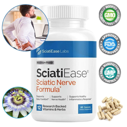 Advanced Nerve Support Supplement for Nervous System Health & Antioxidant Wellness | Daily Dietary Capsules