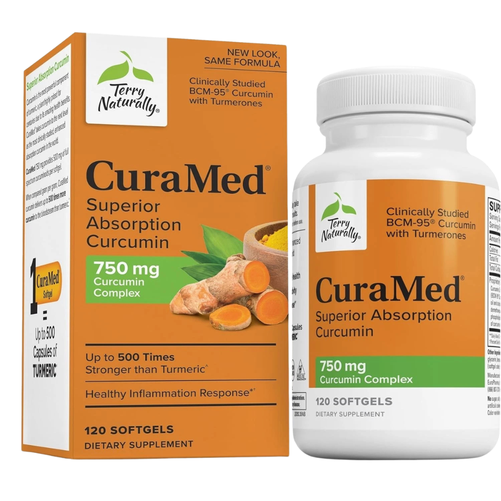 Curcumin Turmeric Extract Supplement for Joint Comfort, Inflammation Support & Antioxidant Wellness | Superior Absorption Softgels (120 Count, 750mg)