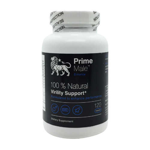Men’s Vitality Support Supplement for Energy, Stamina & Performance | Daily Herbal Formula Capsules (120 Count)