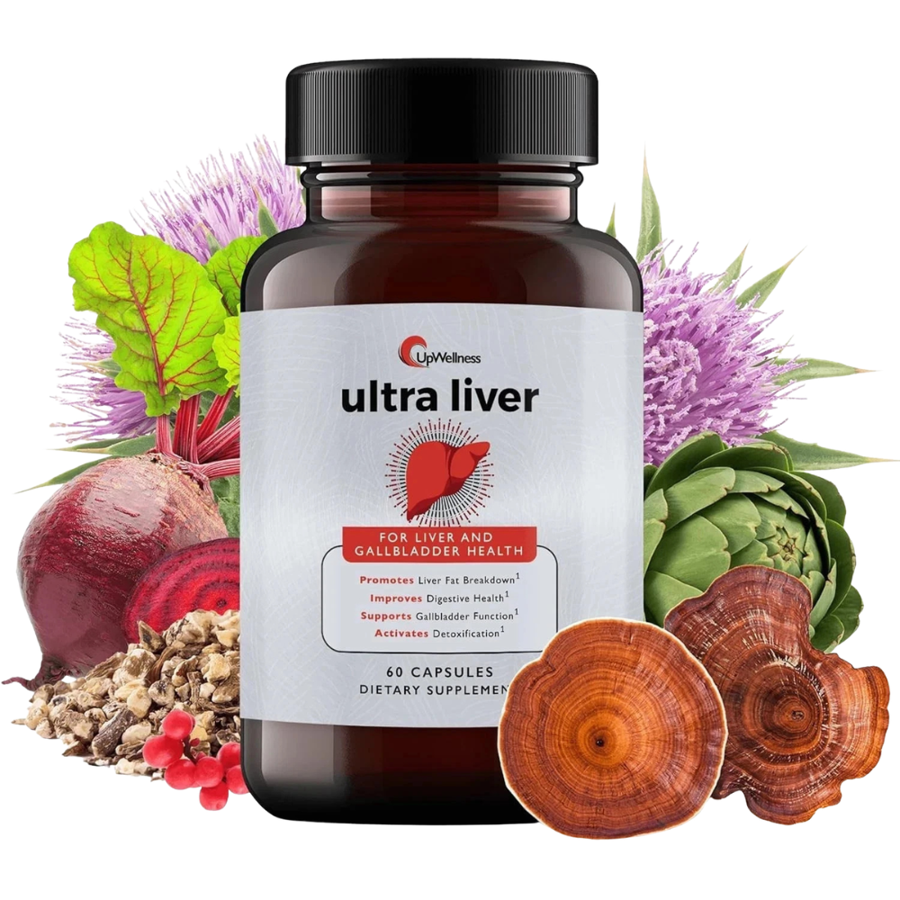 Advanced Liver & Gallbladder Support Supplement for Healthy Detox Function | Herbal Wellness Formula Capsules