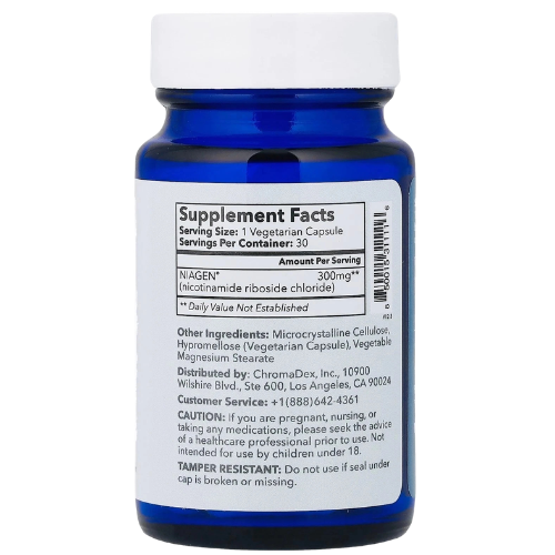 Cellular Energy Support Supplement with Nicotinamide Riboside | Healthy Aging & NAD+ Wellness Capsules (300mg, 90 Count)