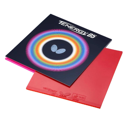 Butterfly Tenergy 05 ProfessionalTable Tennis Rubber| 2.1 mm| red