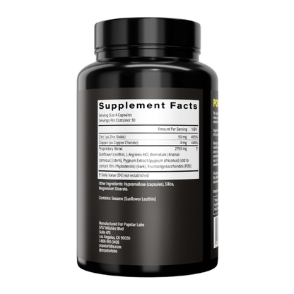 Men’s Reproductive Health Supplement for Fertility Support, Vitality & Wellness | Herbal Nutrient Formula Capsules