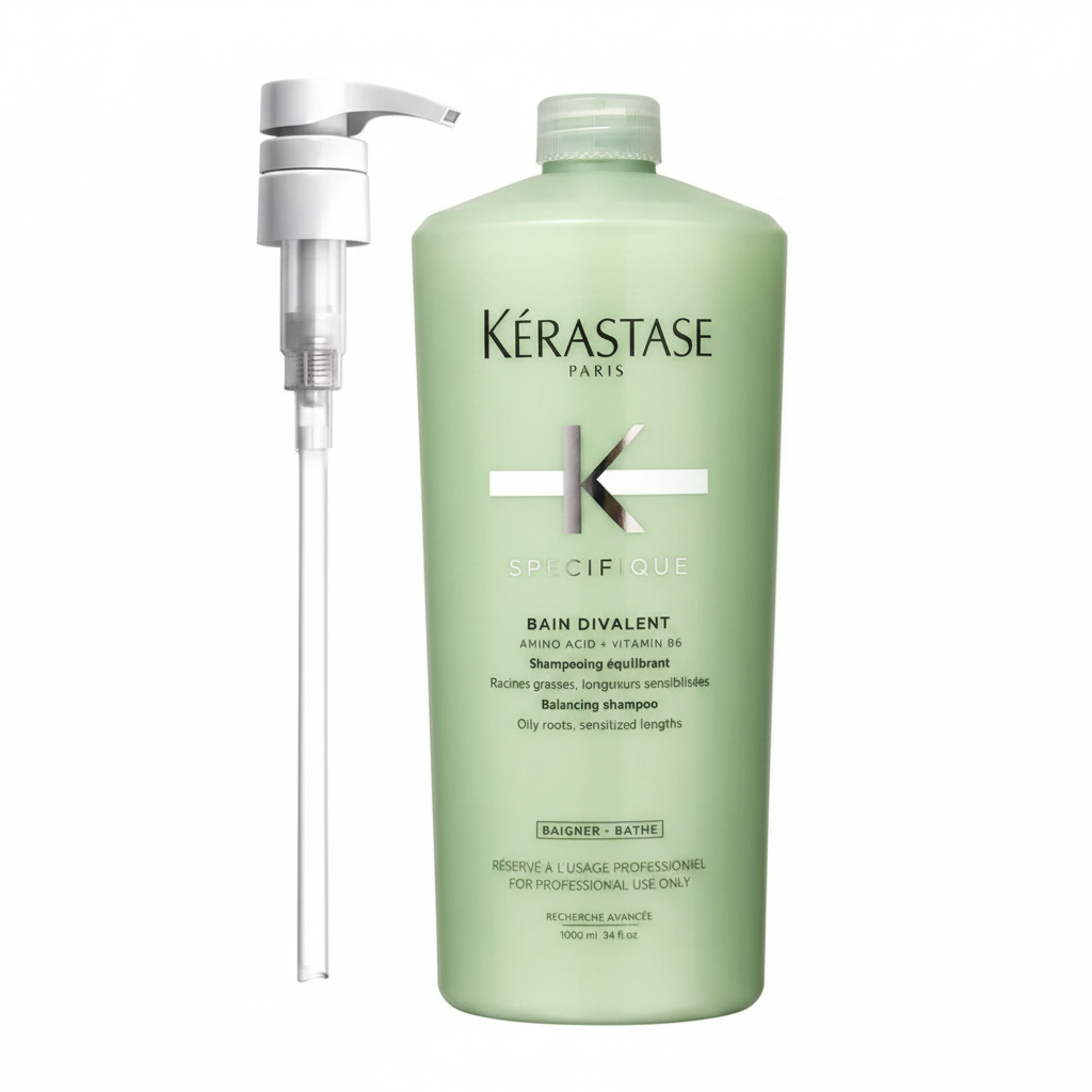 Kérastase Spécifique Bain Divalent Balancing Shampoo 1000ml with Pump