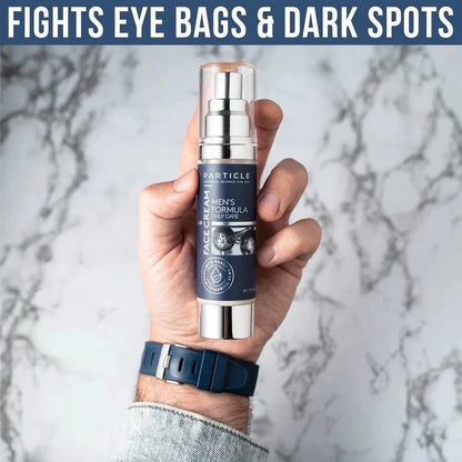 Particle Face Cream for Men held in hand