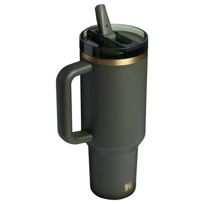 Stanley Quencher ProTour Flip Straw Tumbler 40 oz – Limited Edition Cypress Green Insulated Travel Cup